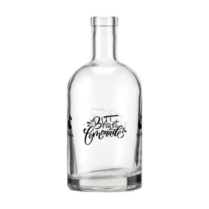 Bouteille d'eau | Verre | 700 ml | Bouchon en bois