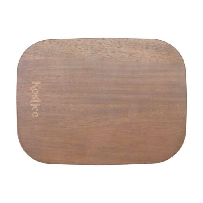 Lunch box | Acier inoxydable recyclé | 1700 ml | Couvercle en bois d'acacia