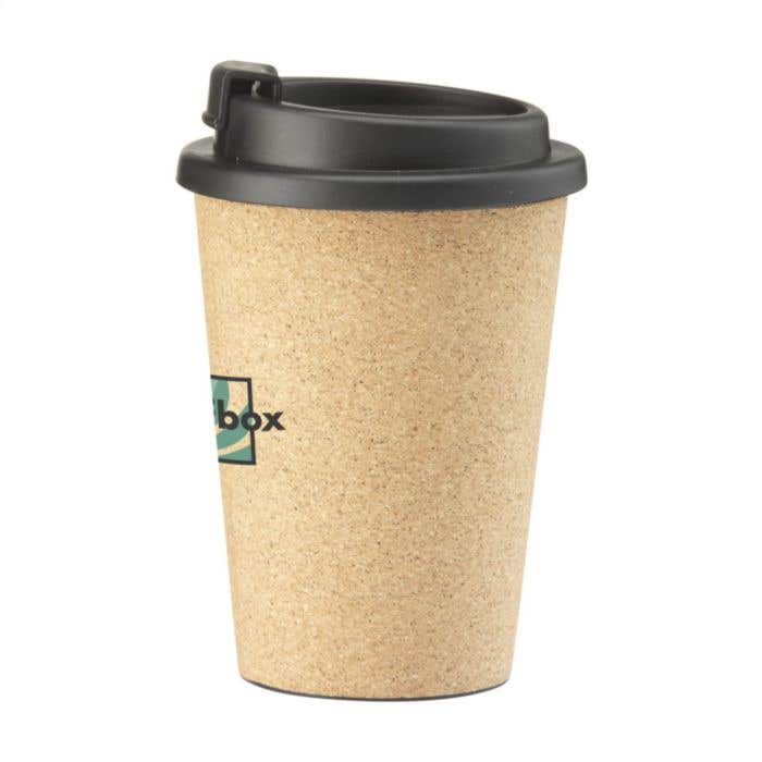 Koffiebeker | Kurk | 350 ml | Dubbelwandig