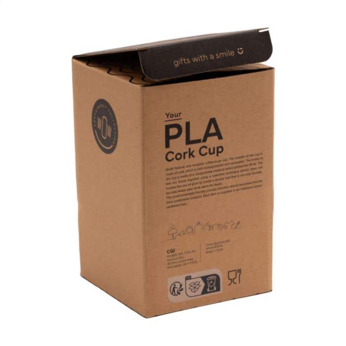 Mug à café | Liège et PLA | 350 ml | Double paroi