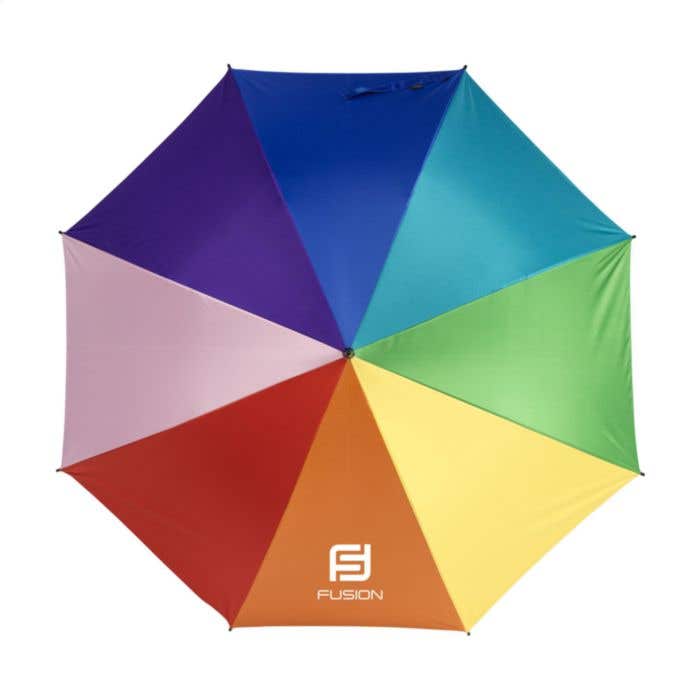 Parapluie | Recyclé | 23 pouces | Couleurs arc-en-ciel