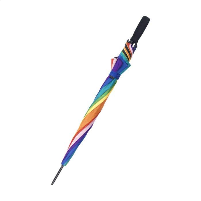 Paraplu | Gerecycled | 23 inch | Regenboogkleuren