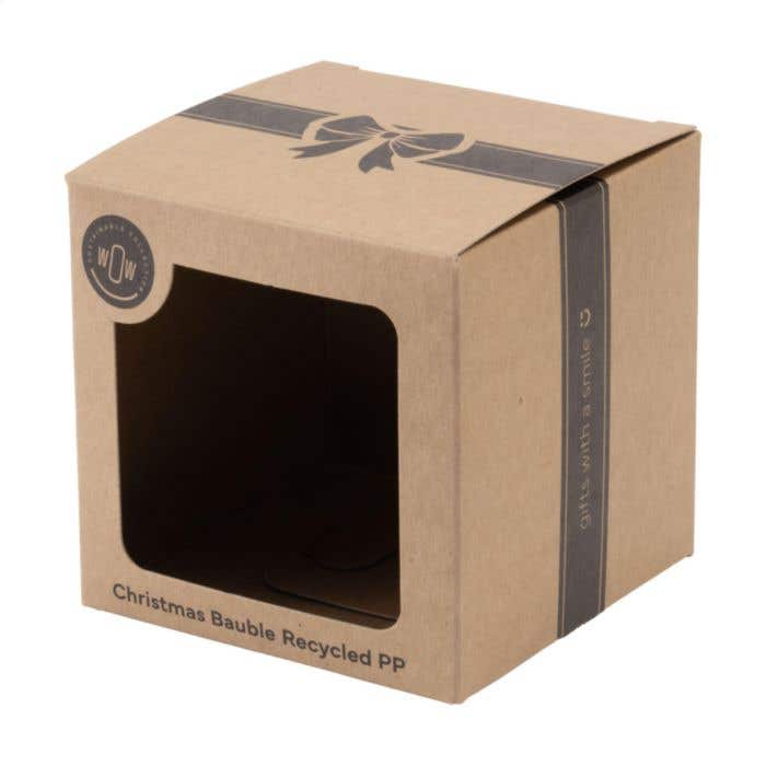 Kerstbal | Gerecycled | 7 cm | Matte afwerking