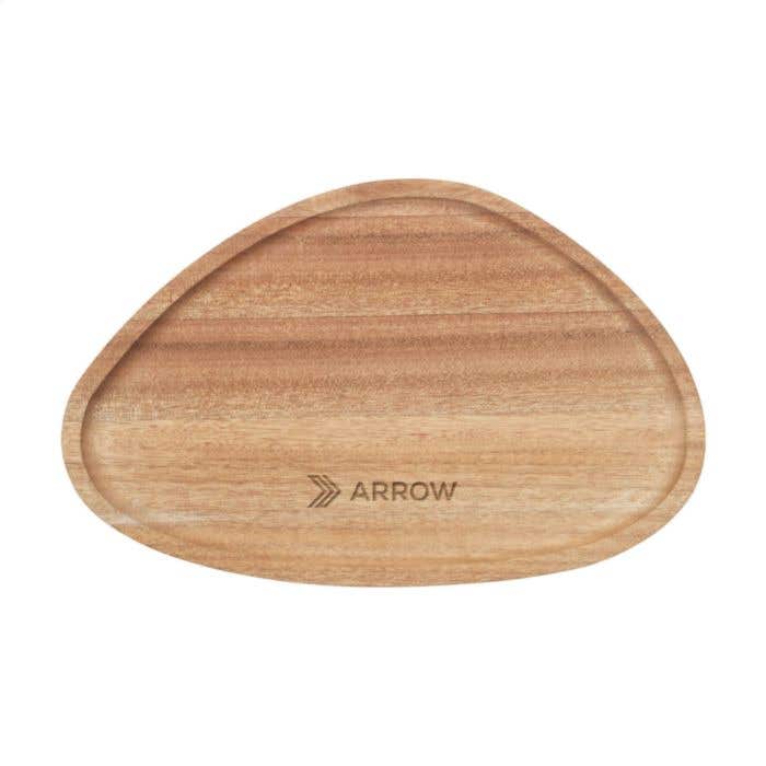 Plateau de service | Bois d'acacia FSC® | Triangulaire