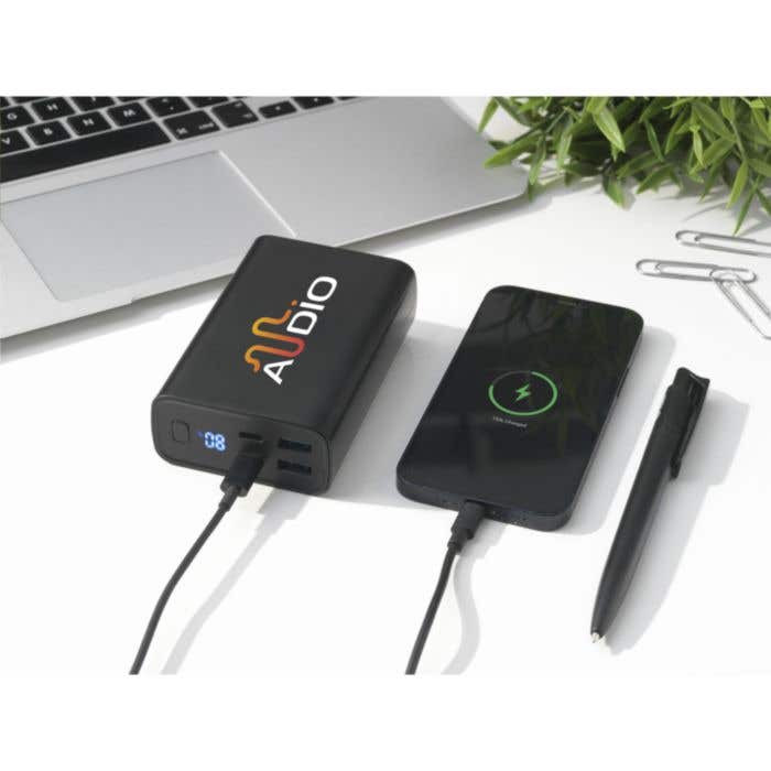 Powerbank | Gerecycled | 20.000 mAh | Batterij-indicator