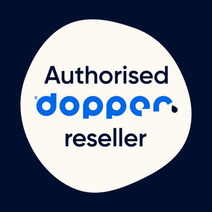 Drinkfles Dopper Insulated Black 580 ml