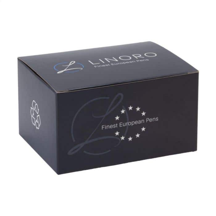 Stylo à bille Linoro | Recyclé | Mécanisme rotatif