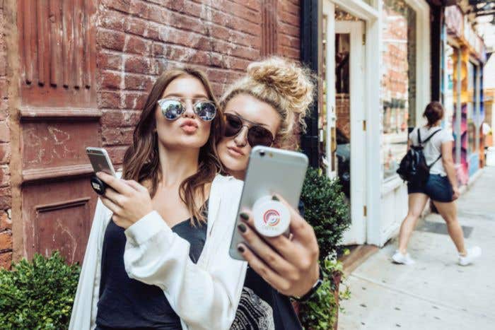 PopSockets® telefoonhouder PopGrip 2.0 | Grip & standaard | Verwisselbare PopTop