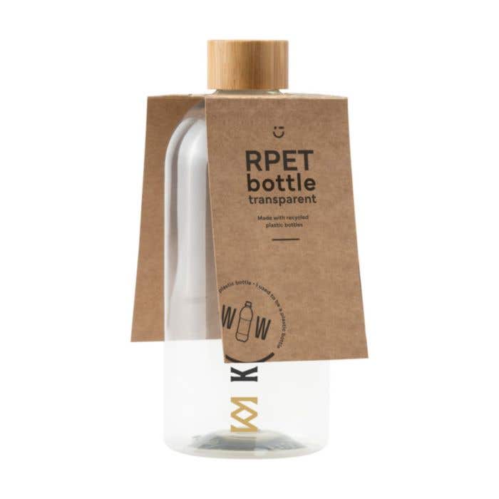 Bouteille Soreya | Recyclé | 500 ml | Bouchon en bambou