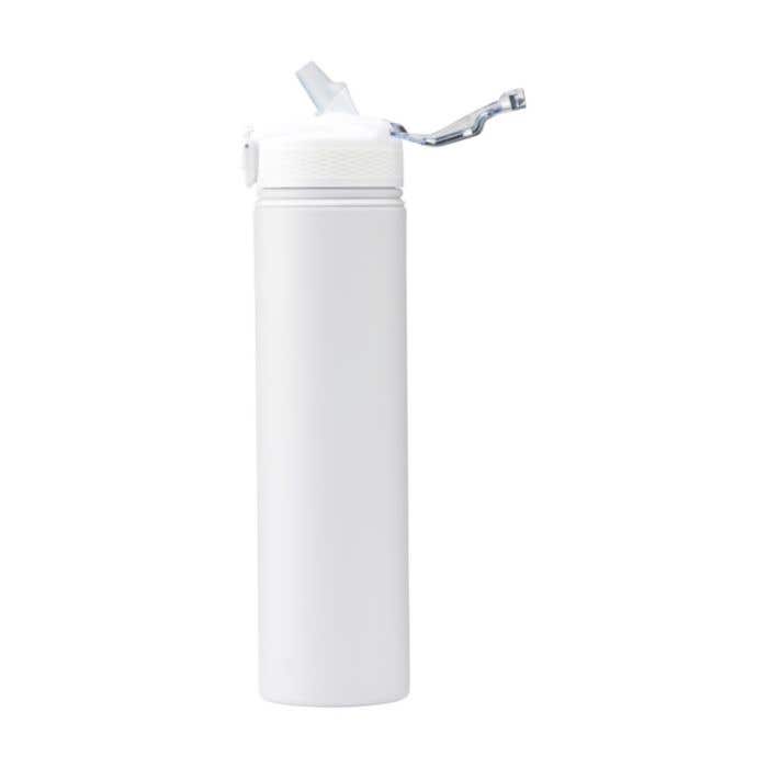 Gourde AquaSteel | Acier inoxydable recyclé | 750 ml | Bec verseur avec paille