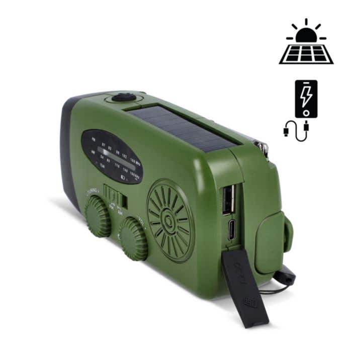 Noodradio met zaklamp SafeSound