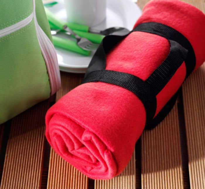 Deken Snuggy | Fleece | 180 g/m² | 60x125 cm | Met handvat