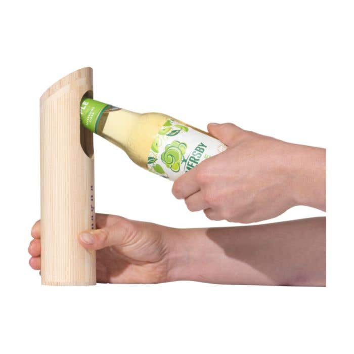 Flesopener Bottle Buddy | FSC® Dennenhout