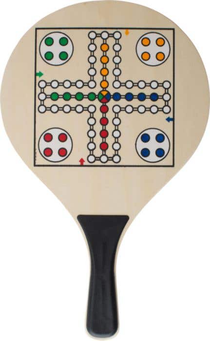 Beachballset Game | 2 rackets | FSC® hout | Met bordspellen