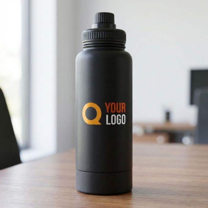 Gourde isotherme à double paroi Nathaniel 1000 ml