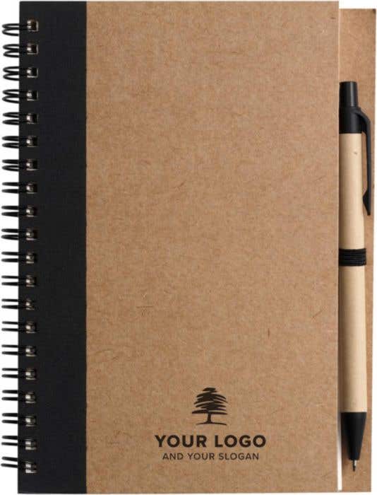 Notitieboekje Greenscript | A5 | FSC® papier | 60 pagina's | Gelinieerd | Met pen