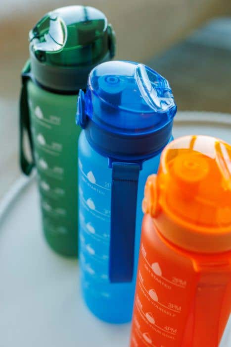 Drinkfles Brinley | 1 L | Gerecycleerd | Motiverende teksten