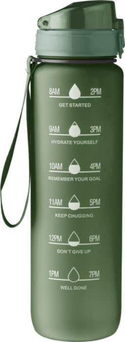 Drinkfles Brinley | 1 L | Gerecycleerd | Motiverende teksten