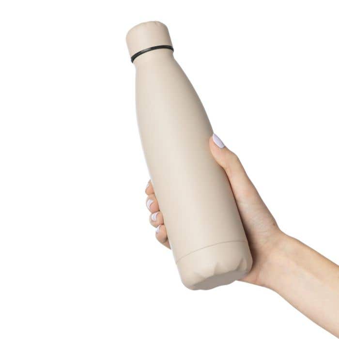 Drinkfles Amara | 500 ml | Gerecycleerd RVS | Dubbelwandig