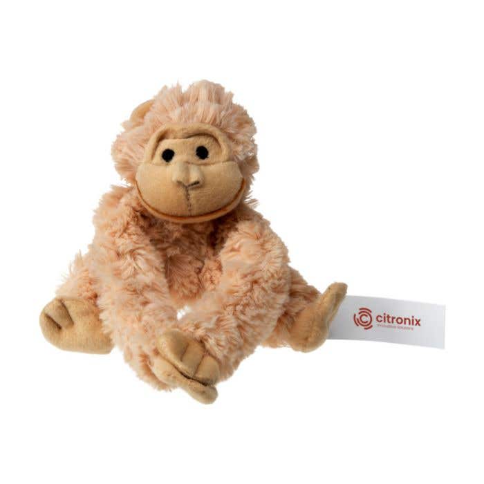 Pluche gorilla | Klittenband in handen