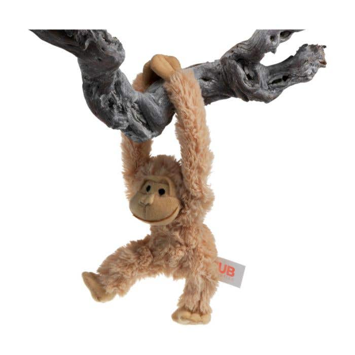 Gorille en peluche | Velcro dans les mains