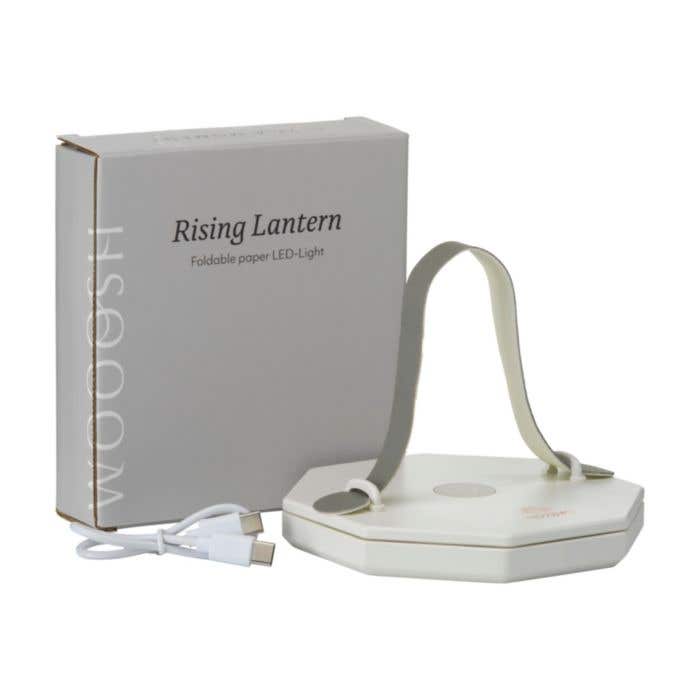 Wooosh LED-lantaarn Rising Lantern | FSC® papier | Oplaadbaar