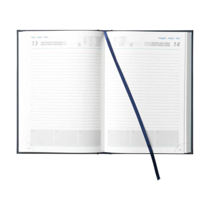 Agenda Eurotop Balacron | 6-talig | FSC® papier | Hoekperforatie