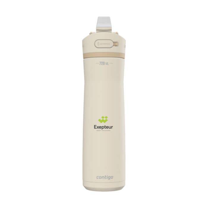 Contigo® Drinkfles Ashland Chill | 720 ml | RVS | Karabijnhaak