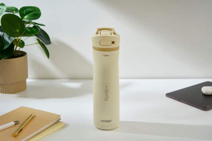 Contigo® Drinkfles Ashland Chill | 720 ml | RVS | Karabijnhaak