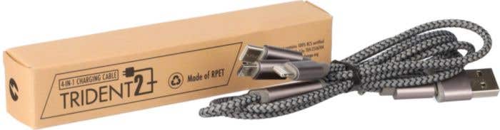 BrandCharger Oplaadkabel Trident 2+ RPET