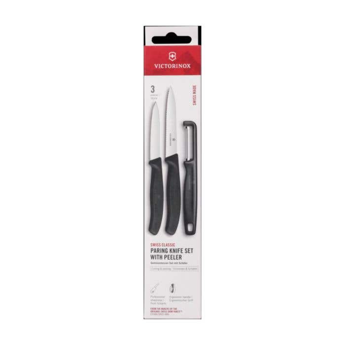 Set de couteaux Victorinox Swiss Classic | Acier inoxydable | 3 pièces
