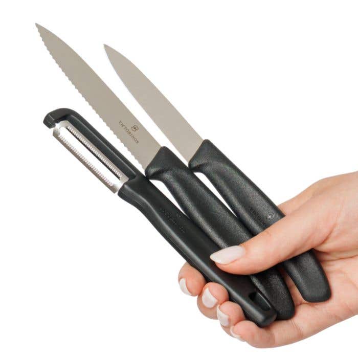 Set de couteaux Victorinox Swiss Classic | Acier inoxydable | 3 pièces