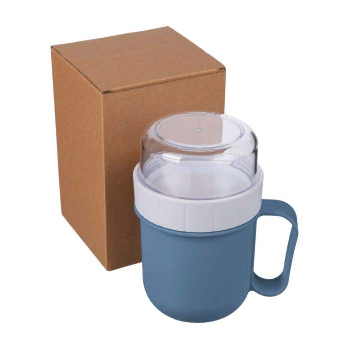 Pot à lunch Nivo | 450 ml + 160 ml | 2 compartiments | Avec poignée