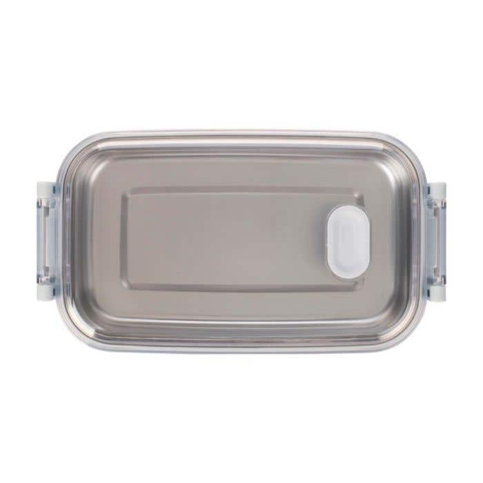 Lunchbox Alven | 750 ml | Gerecycleerd RVS | Transparante deksel