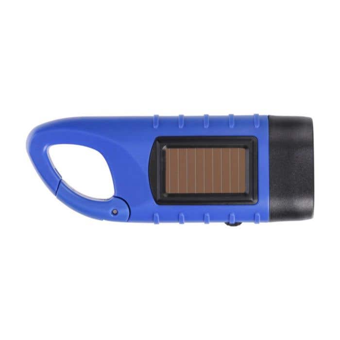 Lampe de poche Kano | Recyclée | Solaire | Mousqueton