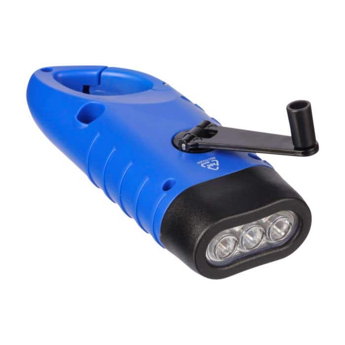 Lampe de poche Kano | Recyclée | Solaire | Mousqueton