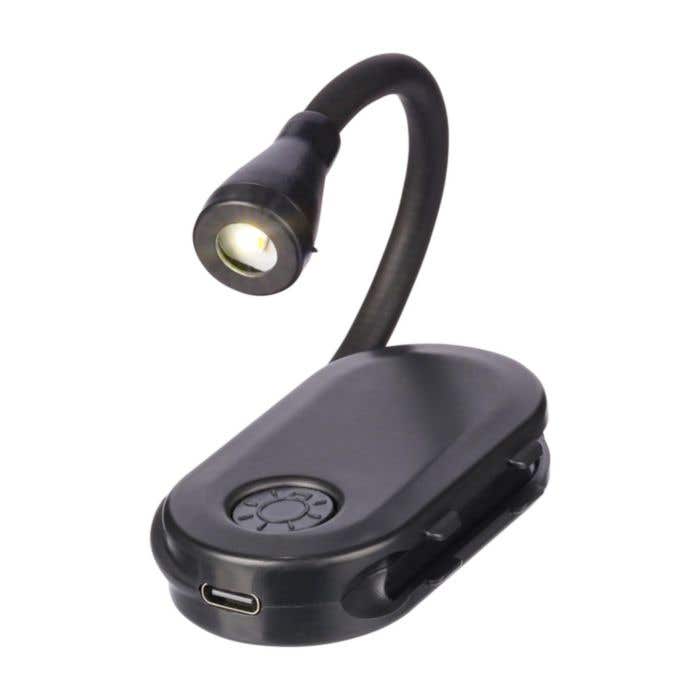 Lampe de lecture Cliplo | Recyclée | Lampe LED | Bras flexible avec pince