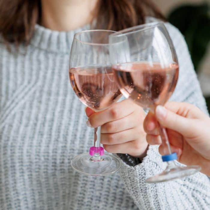 Marqueurs de verres Ringo | Silicone | 12 pièces