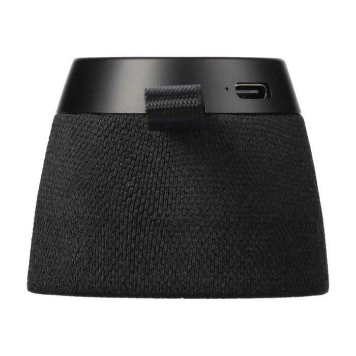 Haut-parleur Maglo | Recyclé | 5 W | Support pour téléphone | Logo lumineux