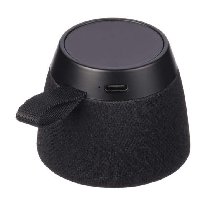 Haut-parleur Maglo | Recyclé | 5 W | Support pour téléphone | Logo lumineux