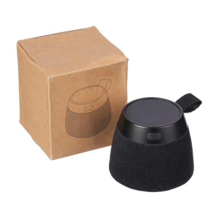 Haut-parleur Maglo | Recyclé | 5 W | Support pour téléphone | Logo lumineux