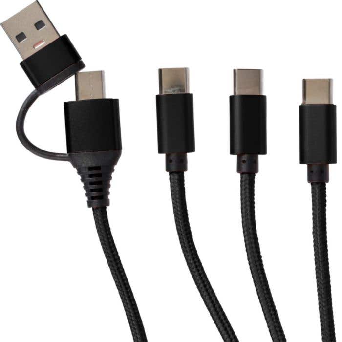 Câble de recharge Hexa | 6-en-1 | Câble de 1 m