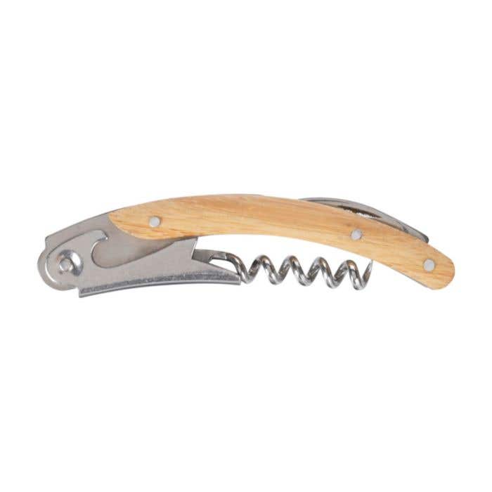 Couteau de sommelier Lenny | Bambou FSC® | 3-en-1