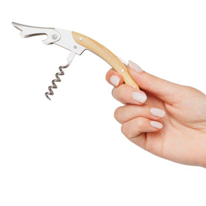 Couteau de sommelier Lenny | Bambou FSC® | 3-en-1