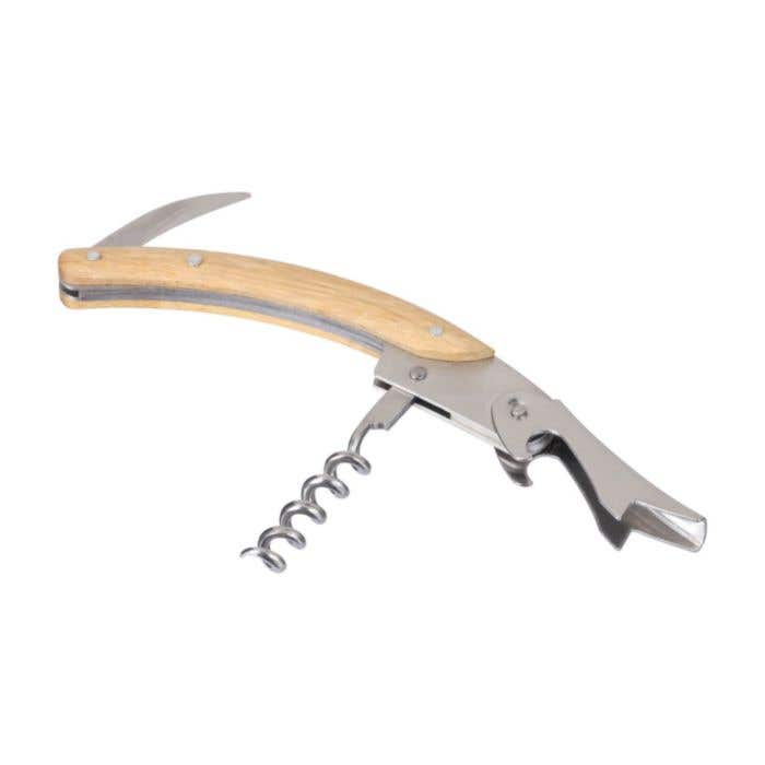 Couteau de sommelier Lenny | Bambou FSC® | 3 en 1
