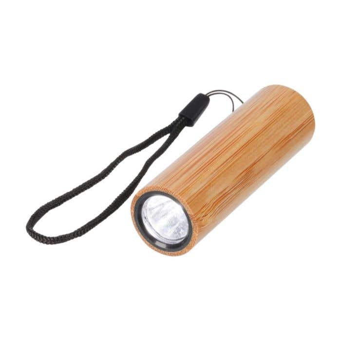 Lampe de poche Lumbo | Bambou FSC® | 120 lumens | Dragonne