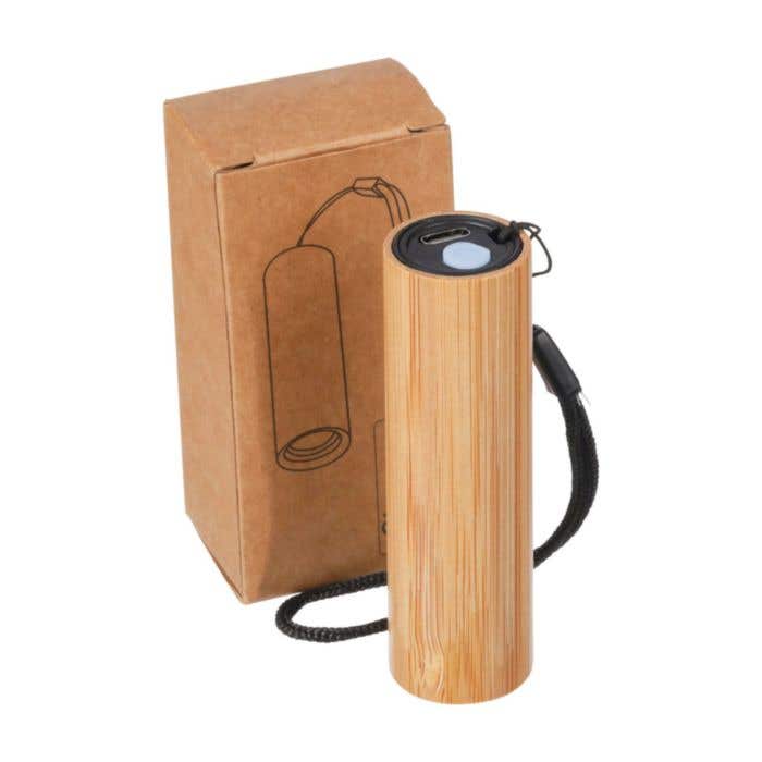 Lampe de poche Lumbo | Bambou FSC® | 120 lumens | Dragonne