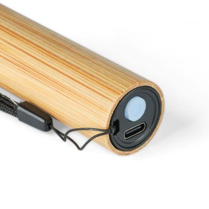 Lampe de poche Lumbo | Bambou FSC® | 120 lumens | Dragonne