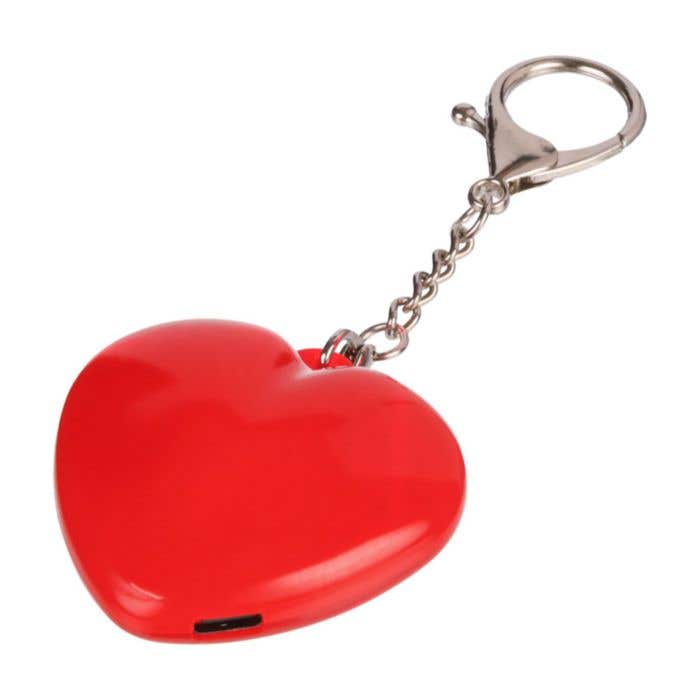 Porte-clés Gleamo | En forme de cœur | Rechargeable | Avec lampe