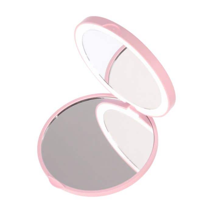 Miroir de poche Mirlo | Recyclé | Avec éclairage
